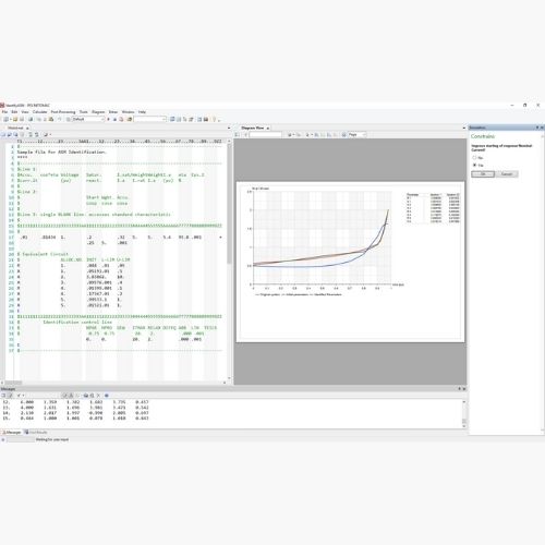 Identification and Optimization (OPT) Siemens Advanced Dynamic and Transients Modules powered by PSS®NETOMAC