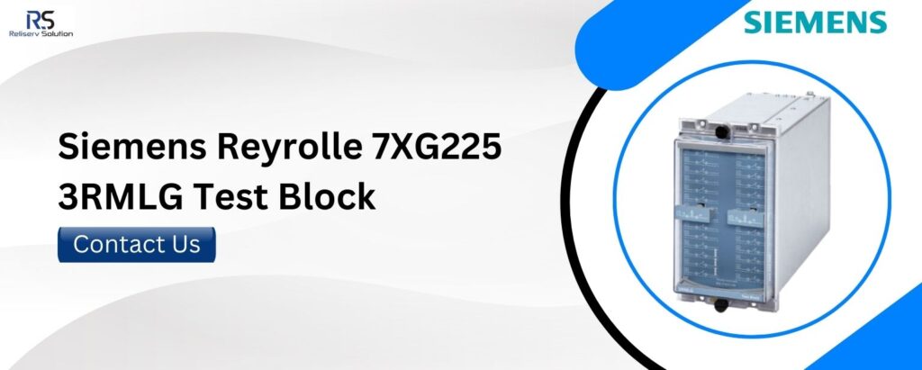 Siemens 7XG225 Test Block