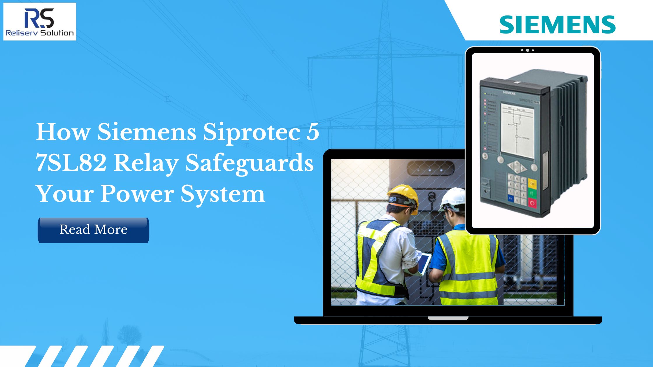 Siemens Siprotec 7SL82 Relay: Enhancing Grid Security