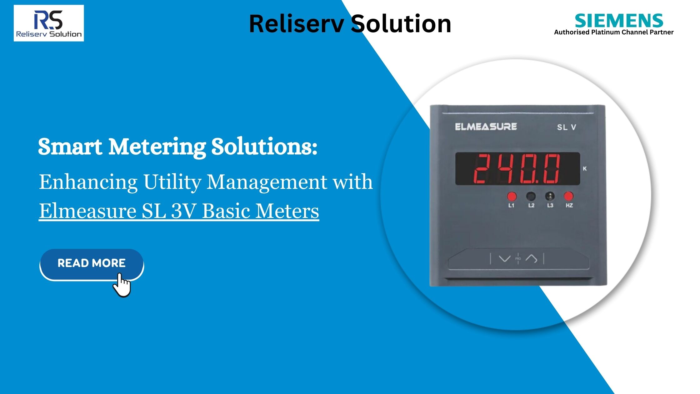 Elmeasure SL 3V Basic Meters: Smart Metering Solutions