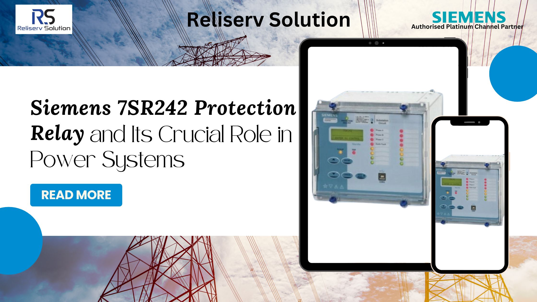 Siemens 7SR242 Protection Relay: Ensuring Power System Safety