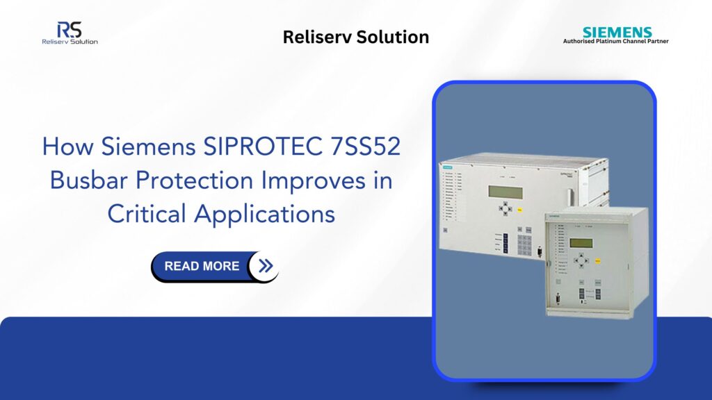 SIPROTEC 7SS52 Busbar Protection