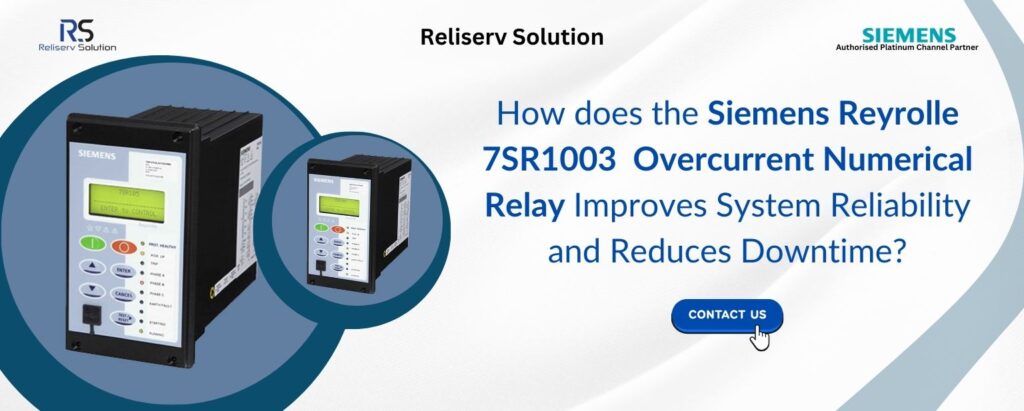 7SR1003 Overcurrent Numerical Relay