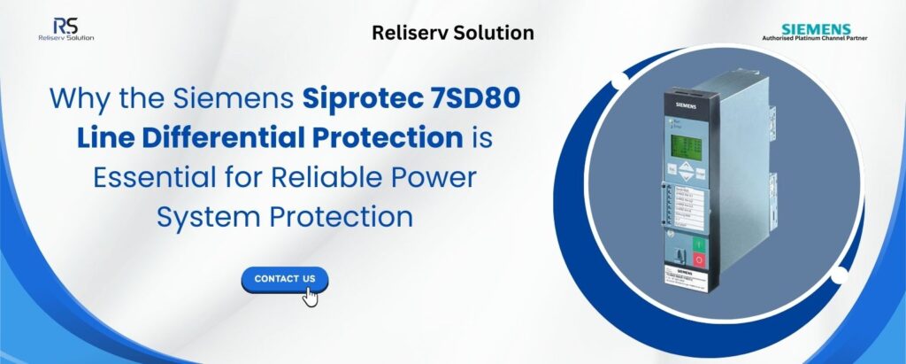 Siprotec 7SD80 Line Differential Protection