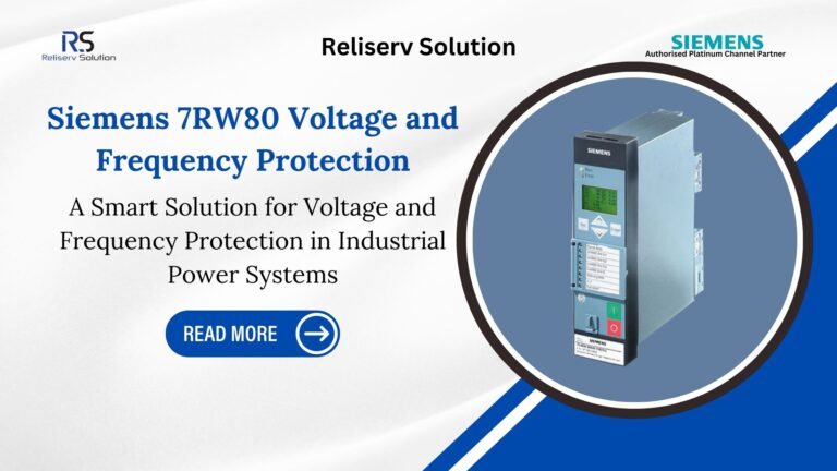 7RW80 Voltage and Frequency Protection