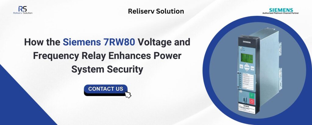 7RW80 Voltage and Frequency Protection