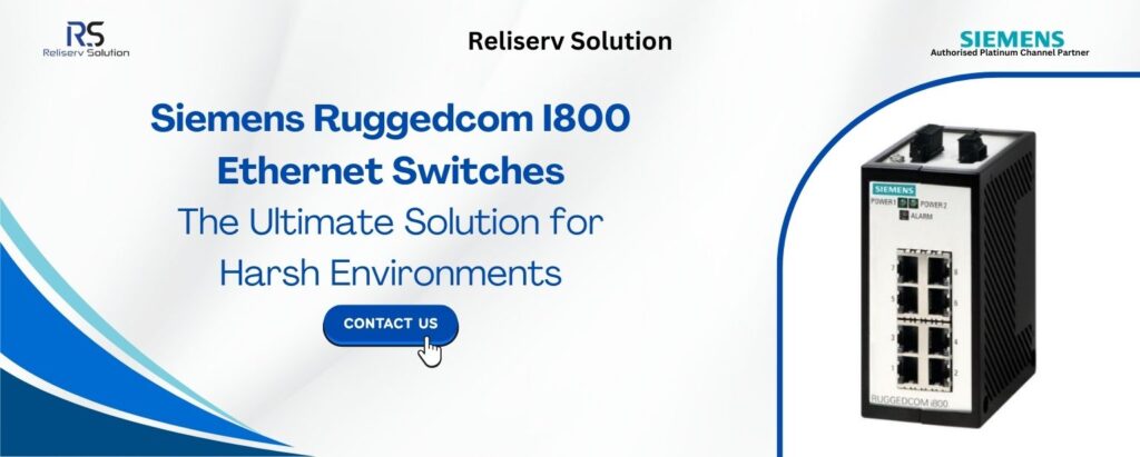 Ruggedcom I800 Ethernet Switches