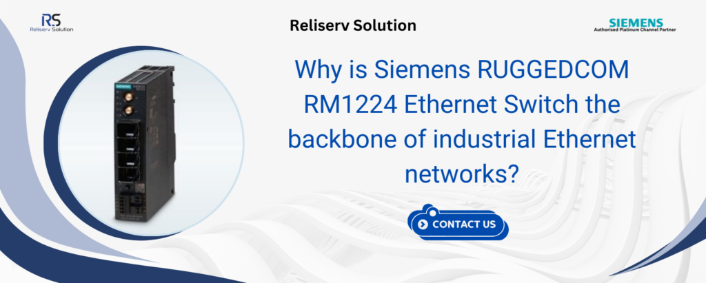 Ruggedcom RM1224 Ethernet switch