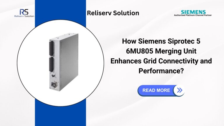 Siprotec 6MU805 Merging Unit