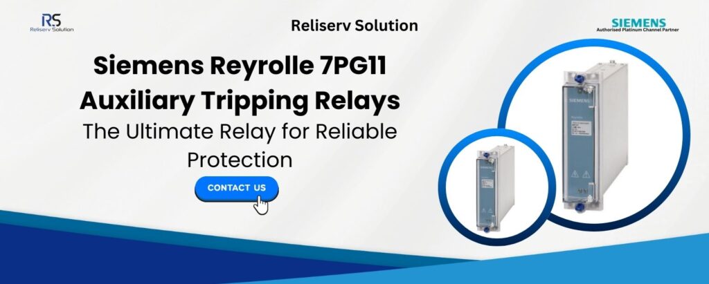 7PG11 Auxiliary Tripping Relays