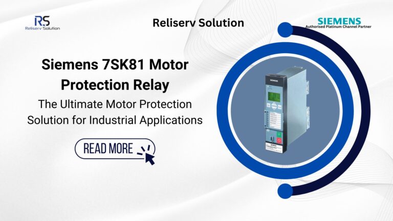 7SK81 Motor Protection Relay